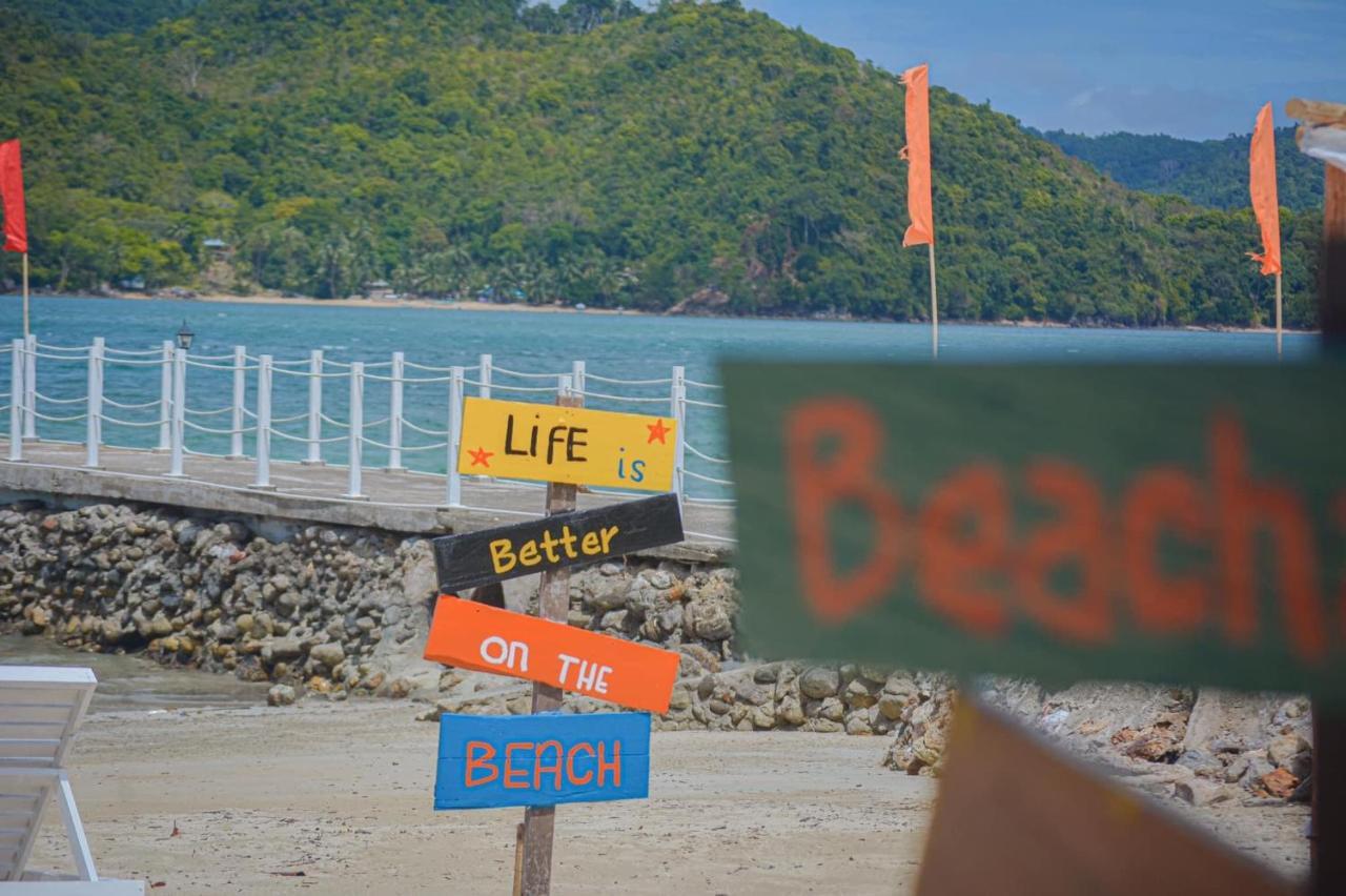 Pangulatan Beach Resort El Nido Exterior foto