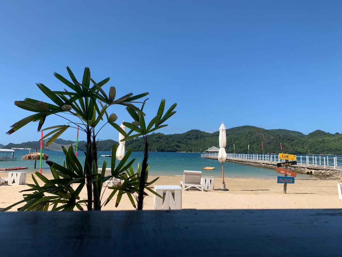 Pangulatan Beach Resort El Nido Exterior foto