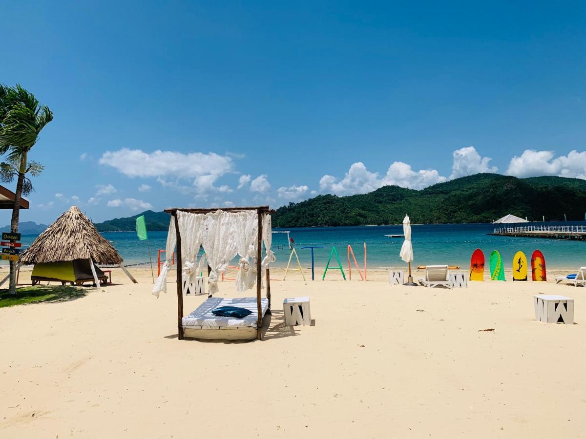 Pangulatan Beach Resort El Nido Exterior foto