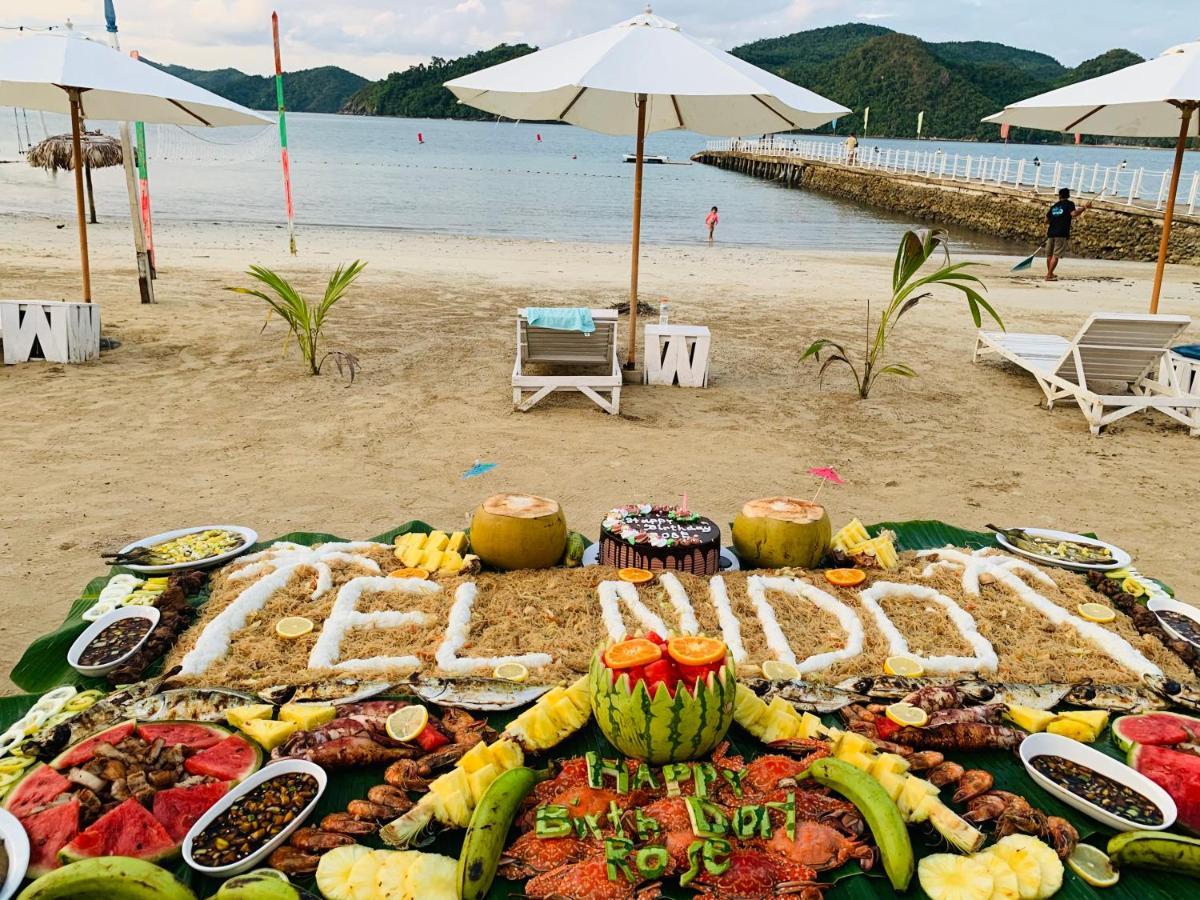 Pangulatan Beach Resort El Nido Exterior foto