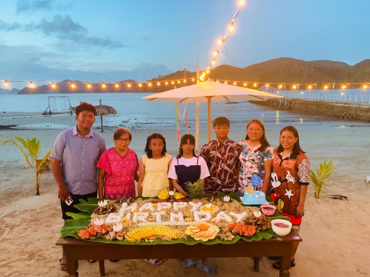 Pangulatan Beach Resort El Nido Exterior foto