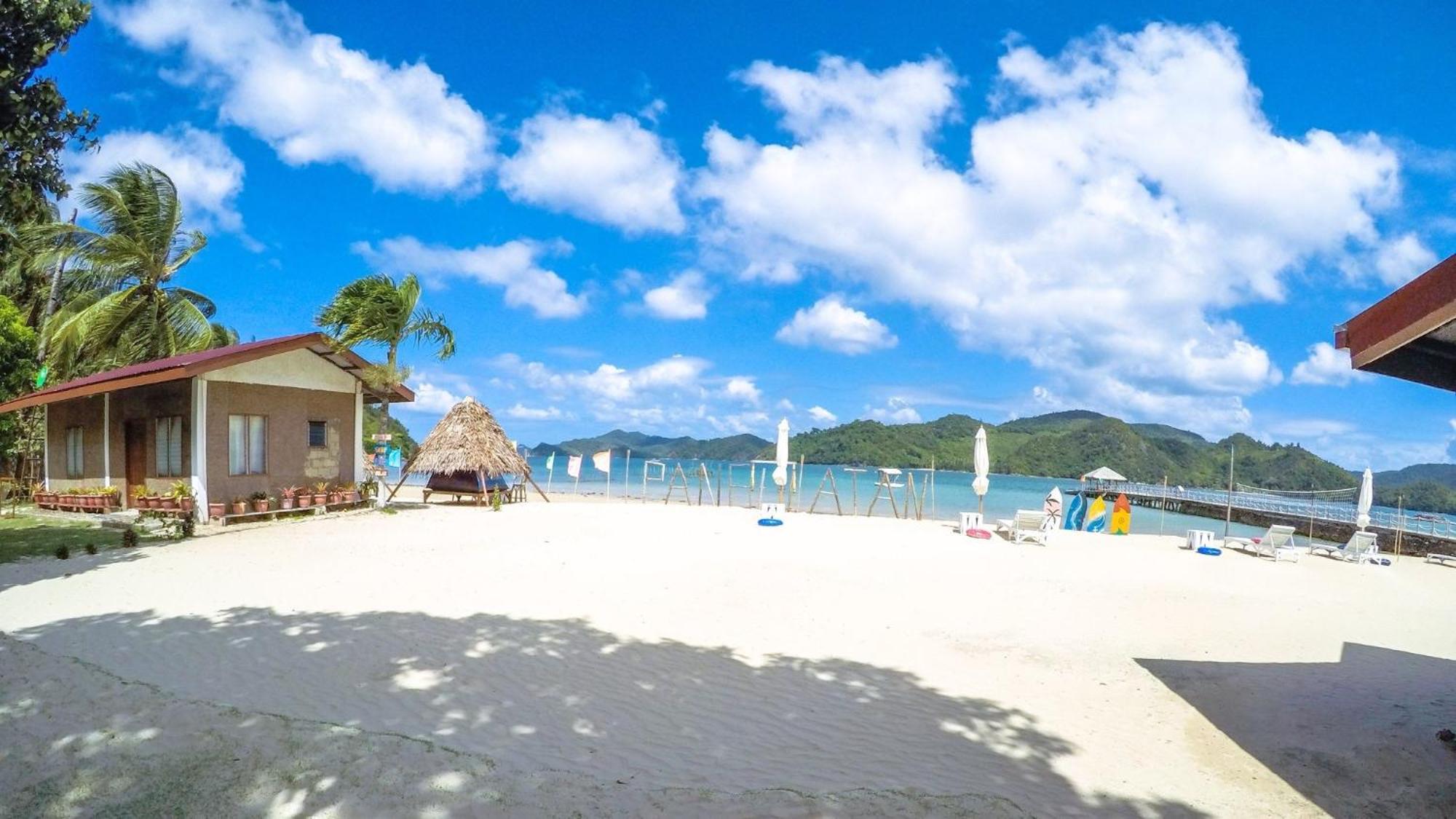 Pangulatan Beach Resort El Nido Exterior foto